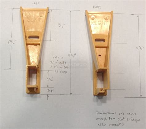 kitchen drawer rear mounting bracket metal|replacement kitchen drawer brackets.